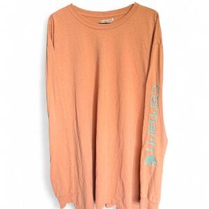 Carhartt Men's Orange Shirt XXL